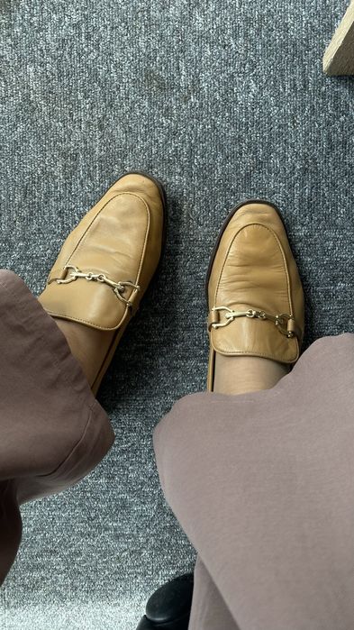 Шкіряні лофери Zara Зара