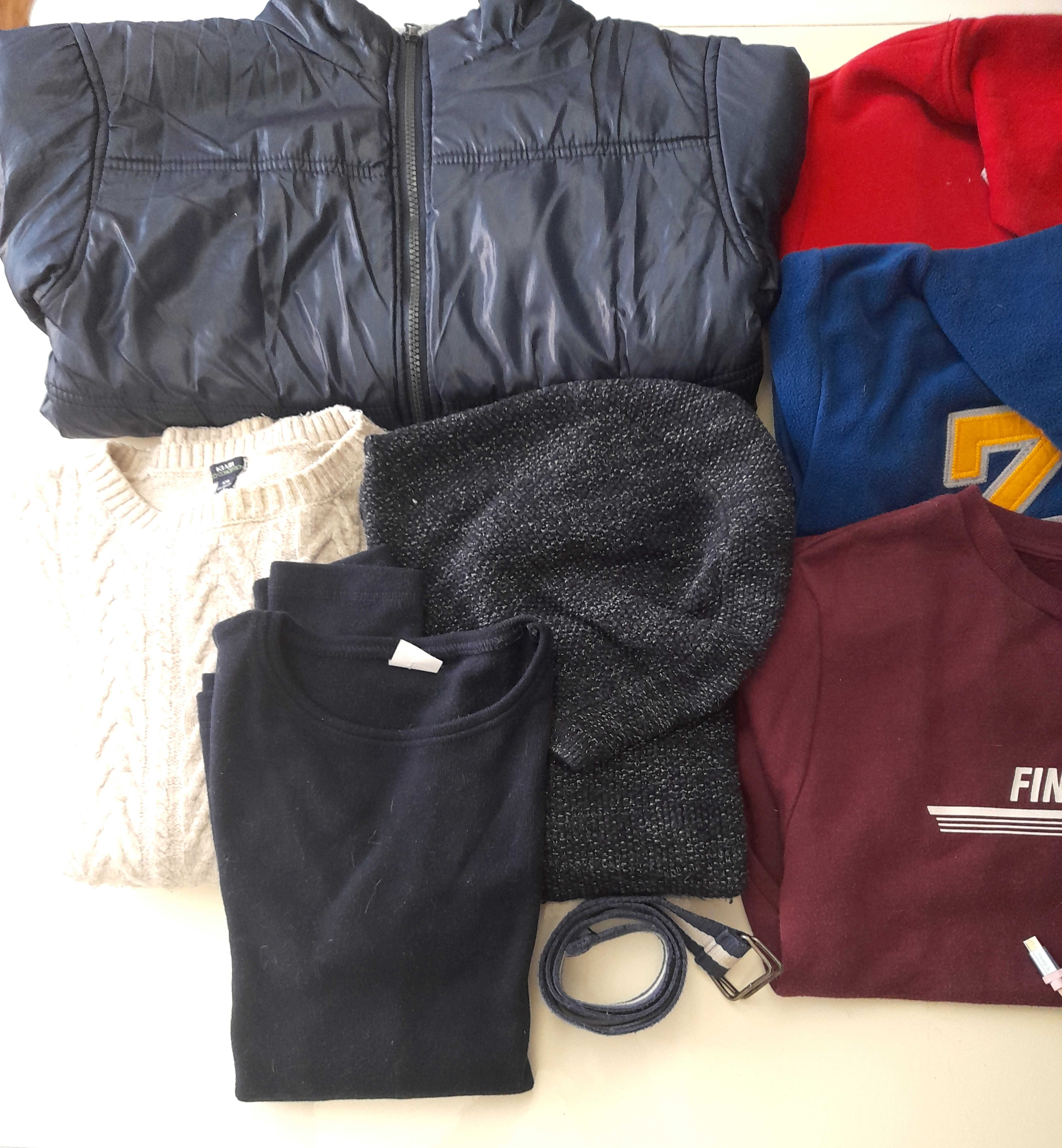 Lote de Roupa de Menino de Inverno 10/11 Anos