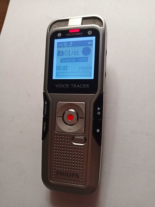 Профессиональный Цифровой Диктофон Philips DVT 3500 Пока спите запишет