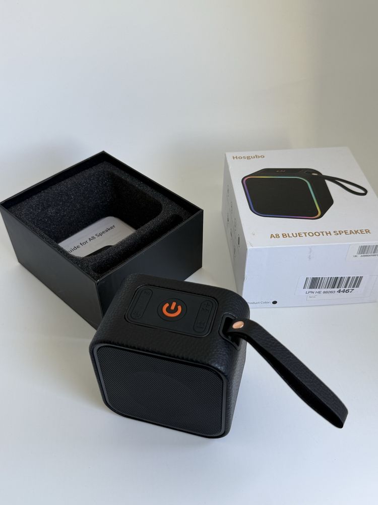 Nowy głośnik Hosgubo bluetooth speaker czarny a8