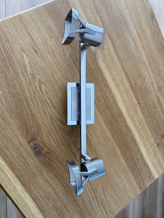 Kinkiet podwojny, satynowy