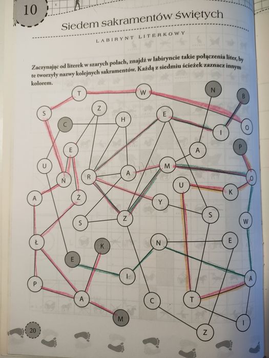 Katechizmowe łamigłówki dla dzieci