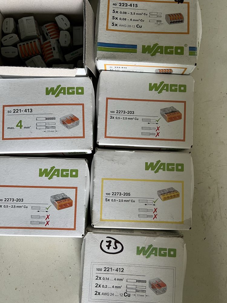 Złączki       wago