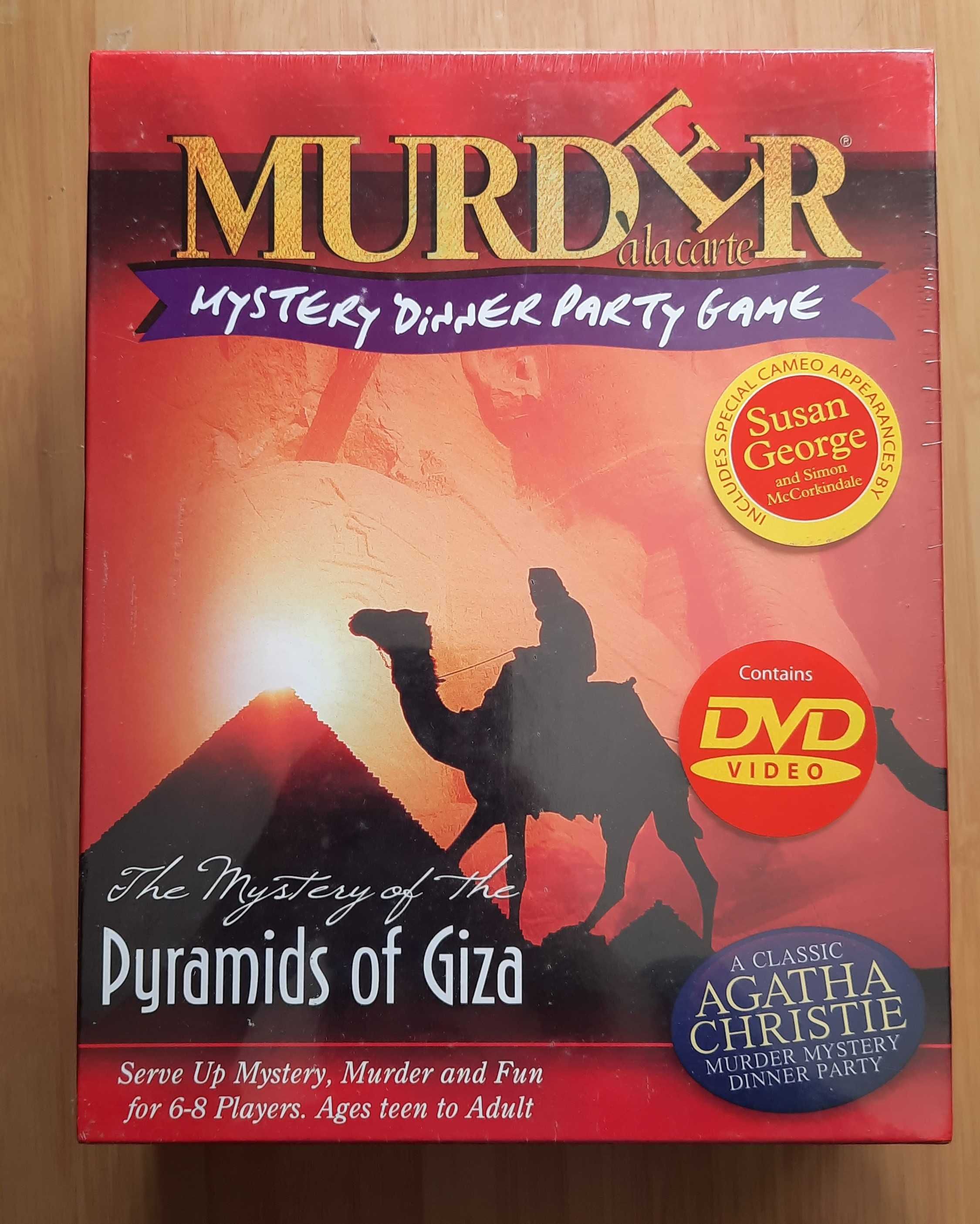 Jogo de Tabuleiro Murder á la Carte Agatha Christie Novo