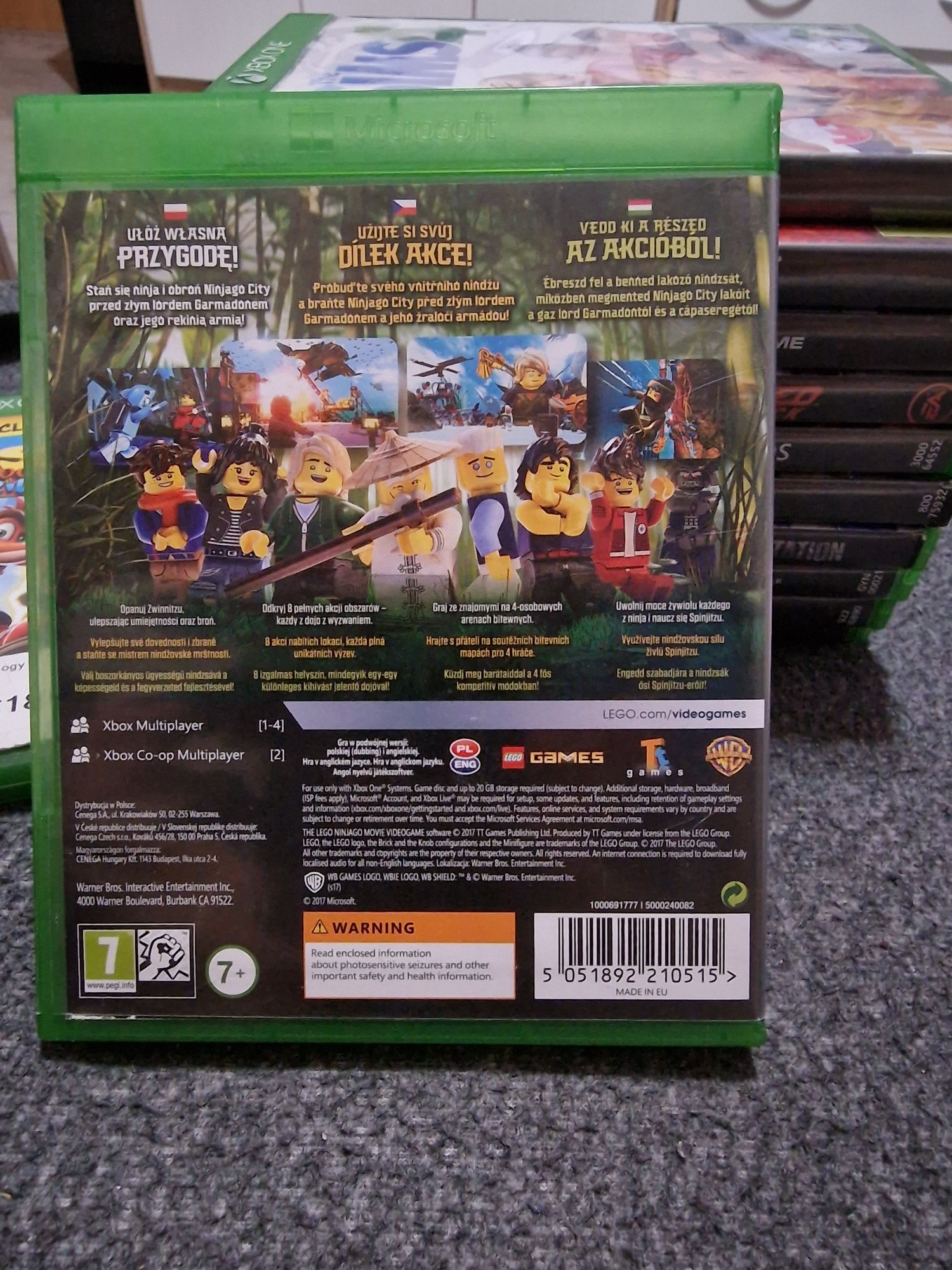 Gra NINJAGO MOVIE xbox one