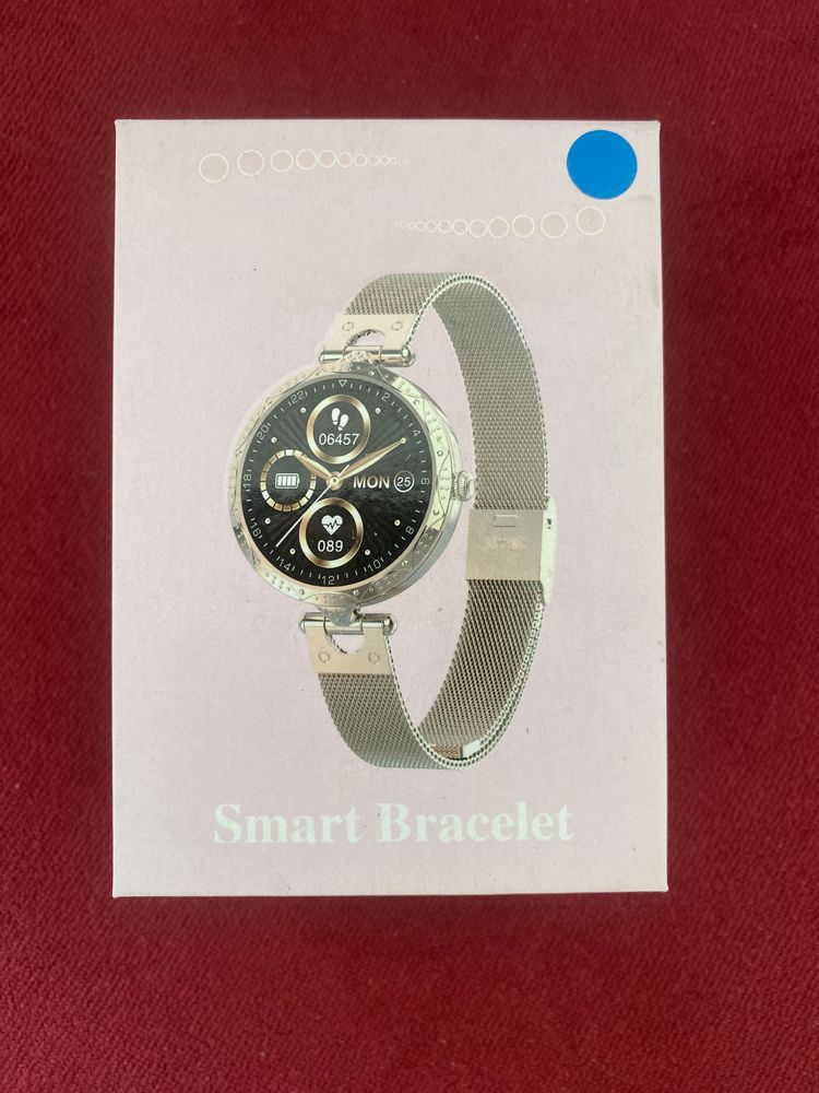 NOWY Smartwatch Brancelet Srebrny
