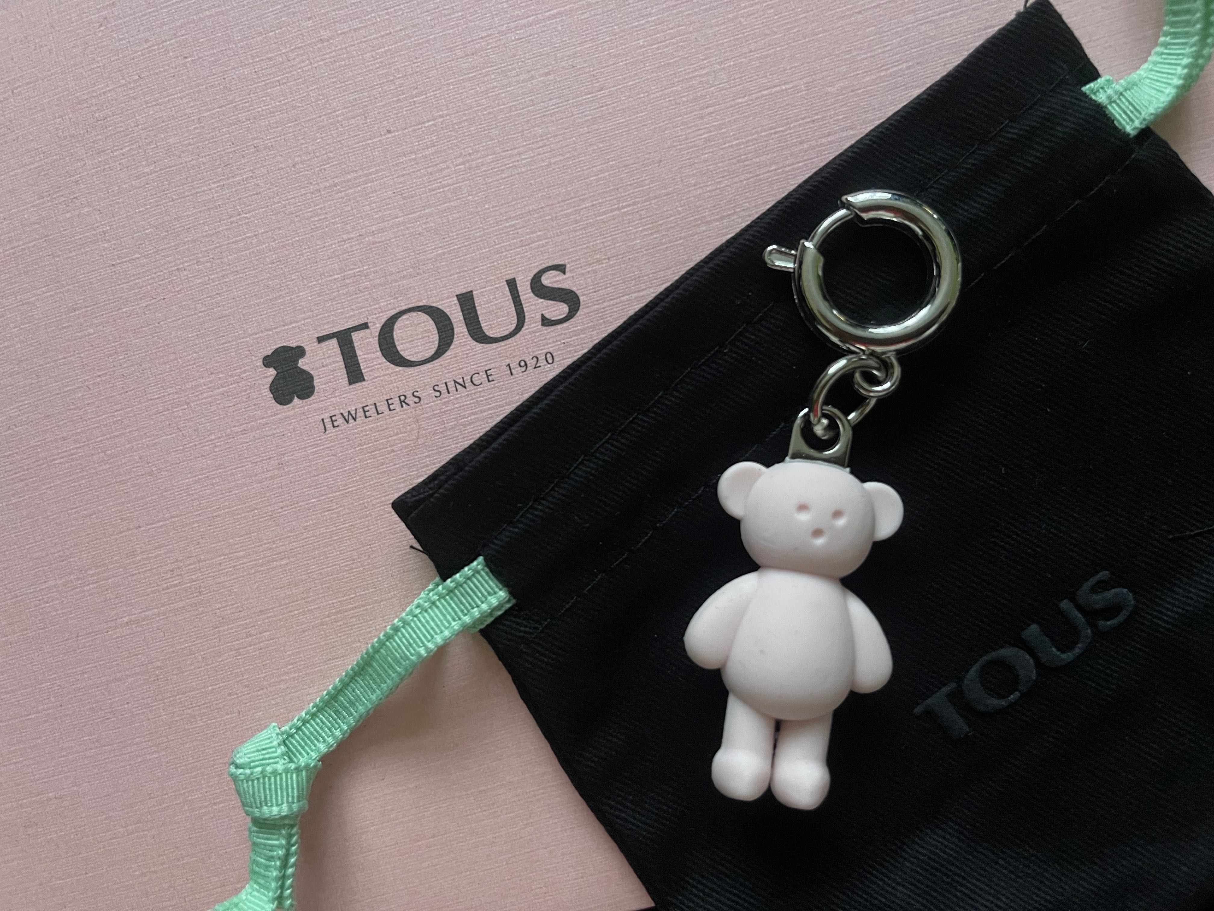 Brelok Tous Teddy Bear róż/fiolet