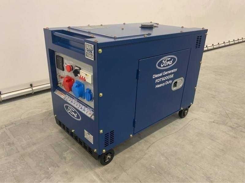 NOWY agregat prądotwórczy z AVR FORD FDT10200SE 8 kVA DIESEL 3Fazy