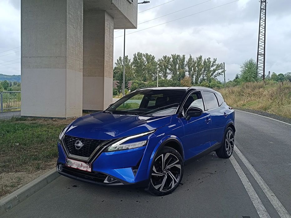 Nissan Qashqai Nissan Qashqai tekna+ benzyna manual navi virtual panorama full