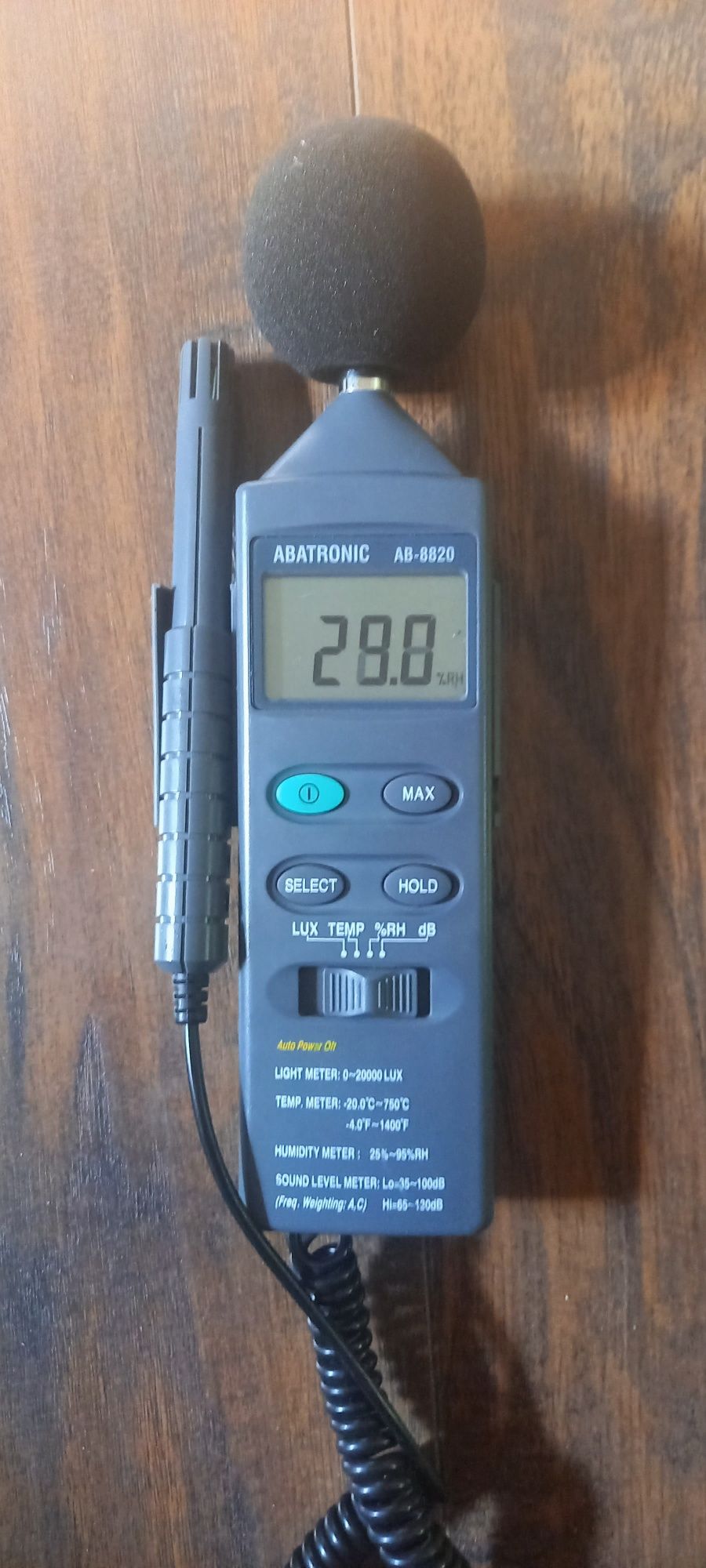 Miernik wielofunkcyjny Abatronic AB-8820