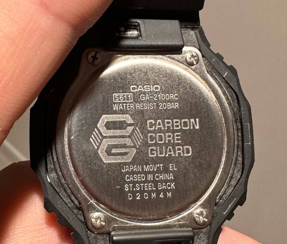 Продам оригінальний годинник Casio G-Shock Carbon Core Guard