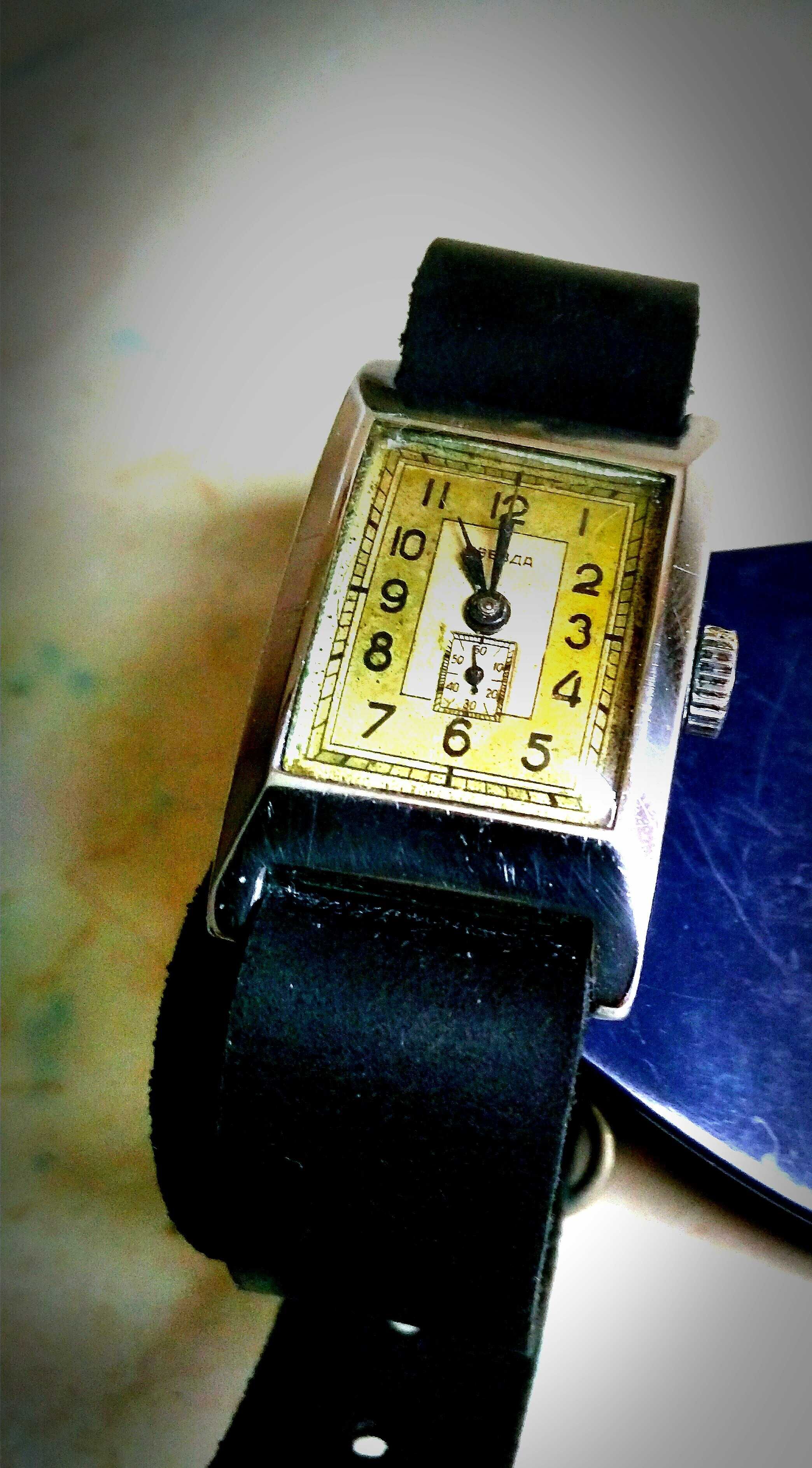 часы наручные Звезда арт деко 1953 г редкие отличное состояние