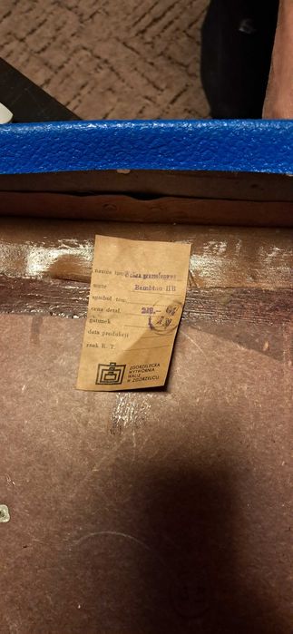 Vintage gramofon Fonica Bambino 2 WG-262 – przenośny, lampowy