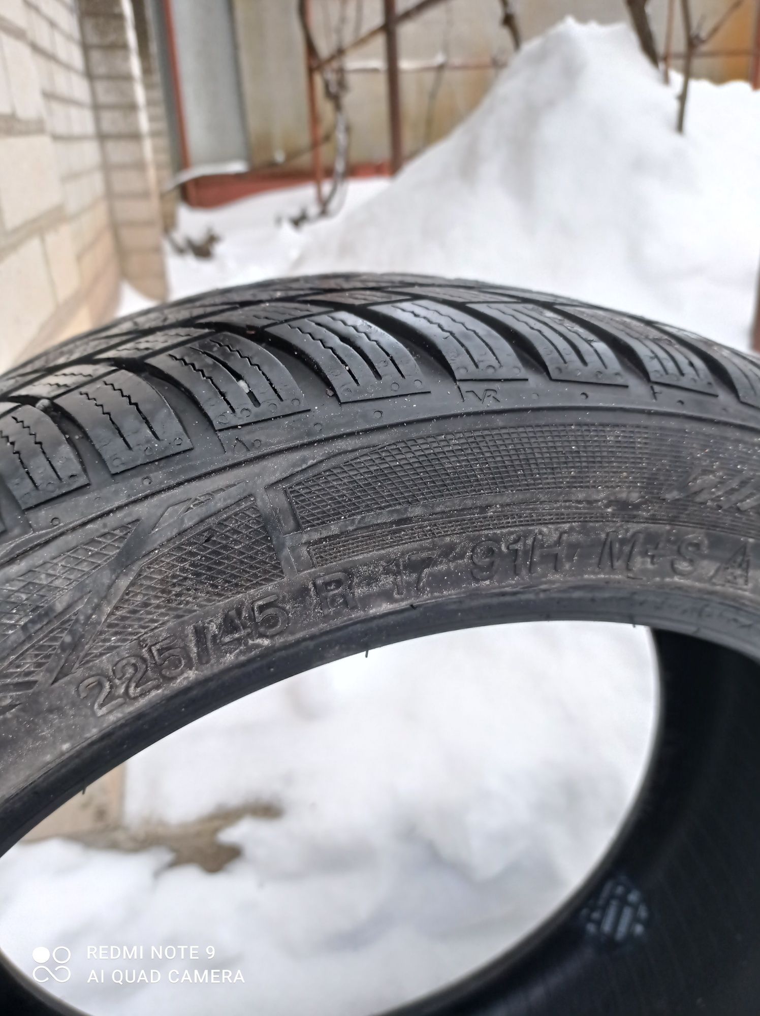 vredestein wintrac pro 225/45 r17 91v