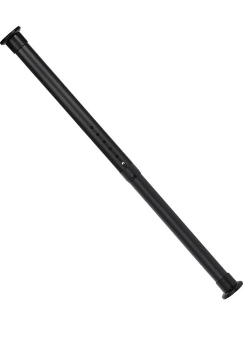 Hershii Czarny rozszerzalny drążek napinający do zasłon