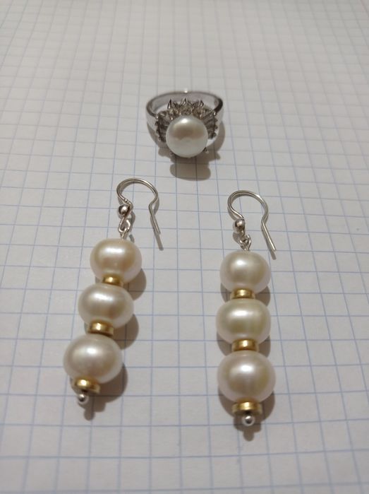 Шикарное кольцо серебро