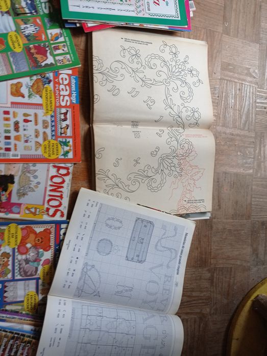 Revistas antigas de croché