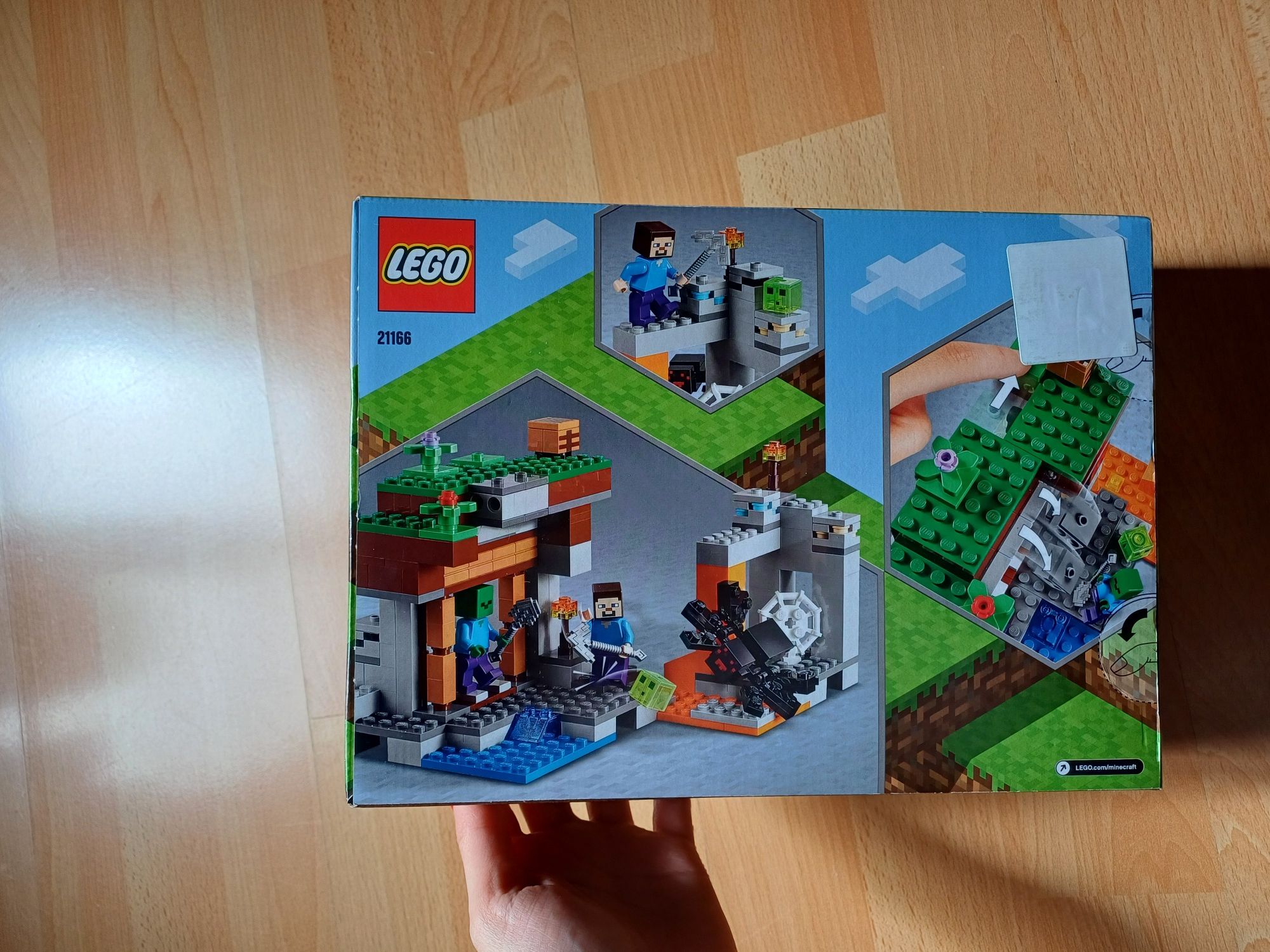 Новий конструктор LEGO Minecraft «Закинута» шахта 248 деталей (21166)