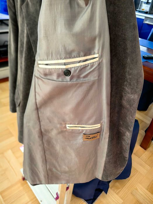 Marynarka męska  - brąz rozm 176/116B - stan idealny