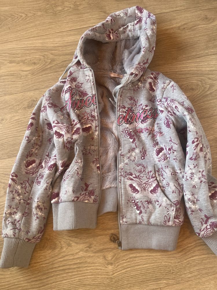 Bluza ciepła dla dziewczynki
