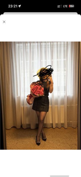 Сукня чорна zara