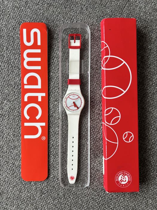 Zegarek swatch Roland Garros limitowana edycja