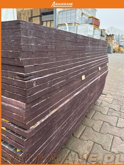 Sklejka budowlana brzozowa 20 przełożeń Kraków 2,5x1,25m