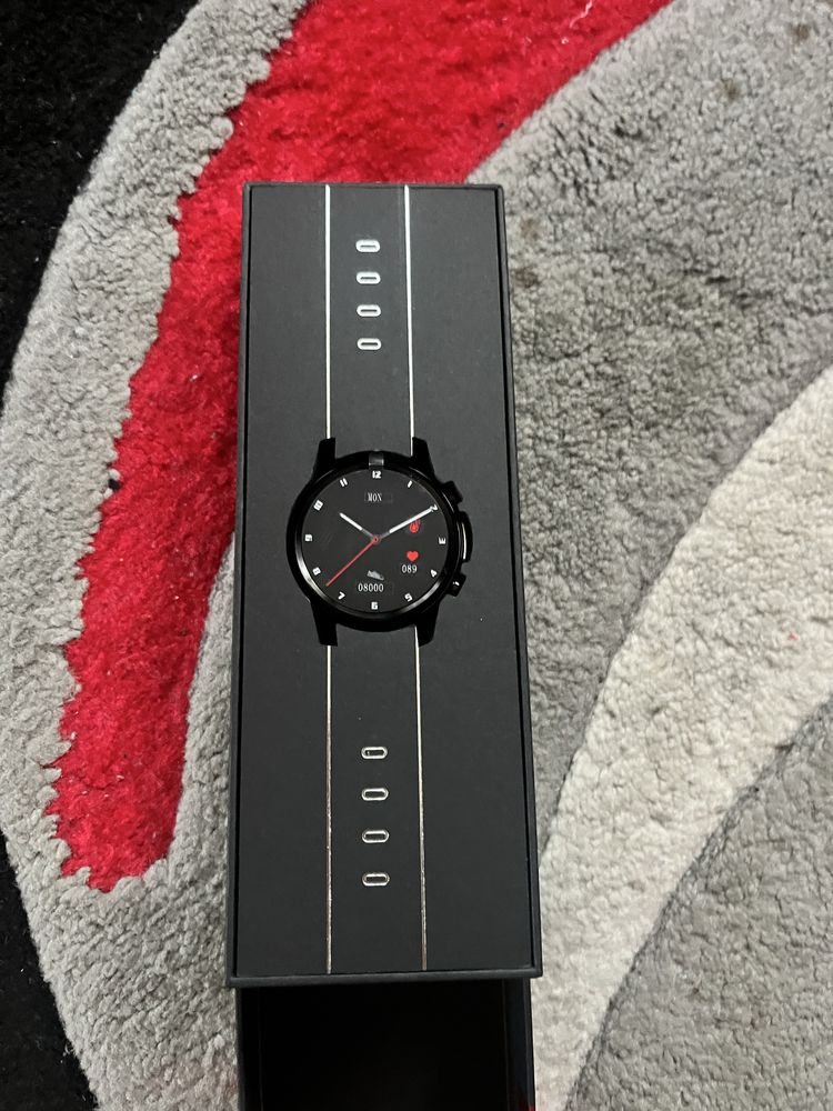 WATCHMARK WF800, meski zegarek kardio smartwatch