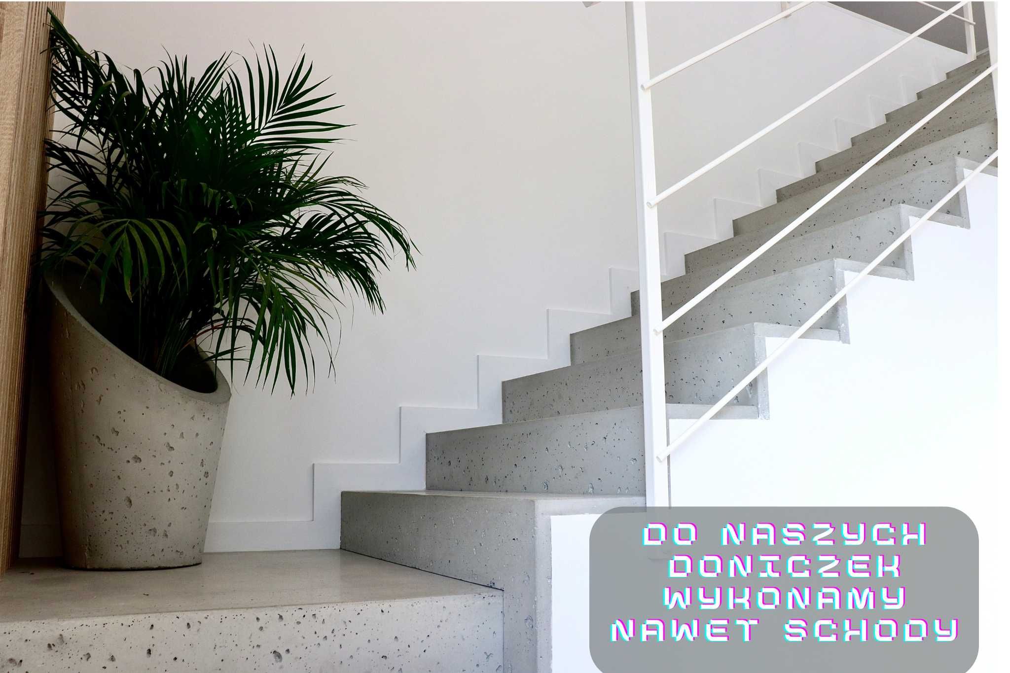 Donice Beton Architektoniczny w Tym Tarasy Schody Ogrodzenia Płyty