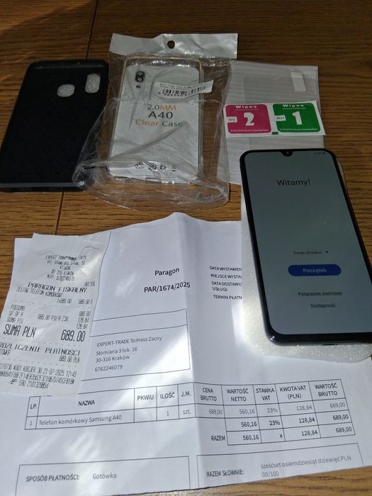 Smartfon samsung A40
