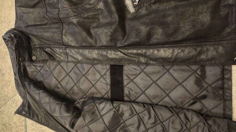 Kurtka skórzana męska r.52 GIACOMO CONTI