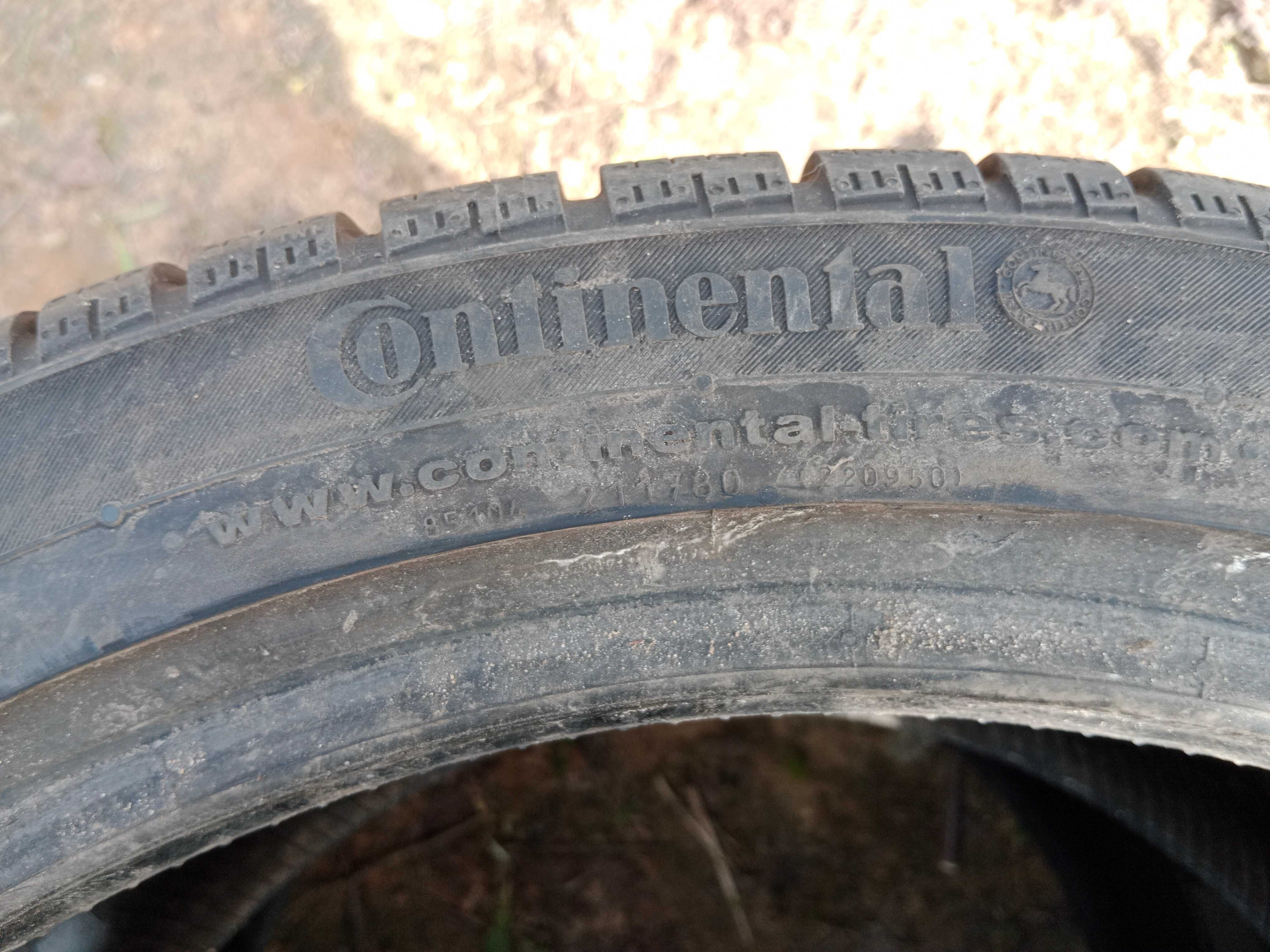 Opona używana 285/35R20 Continental ContiWinterContact TS830P MO 1szt.