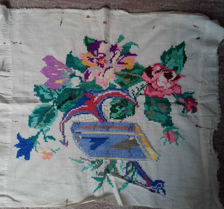 картини вишивка хрестиком 1950-60 рр.