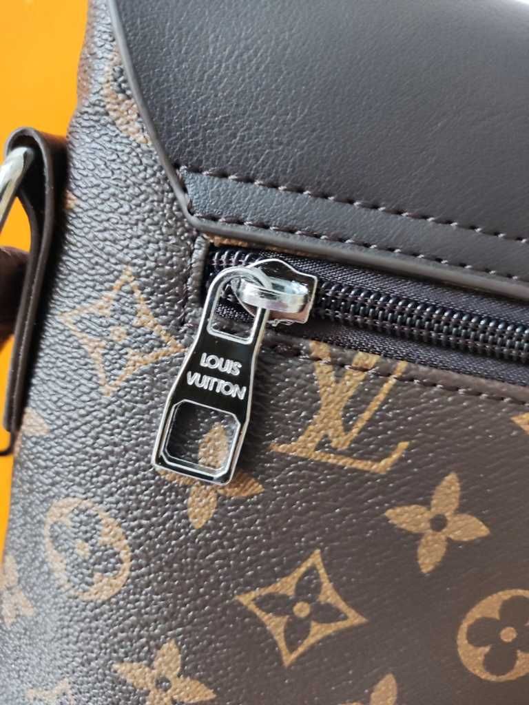 LOUIS VUITTON męska torba Listonoszka, skóra, Francja 0516