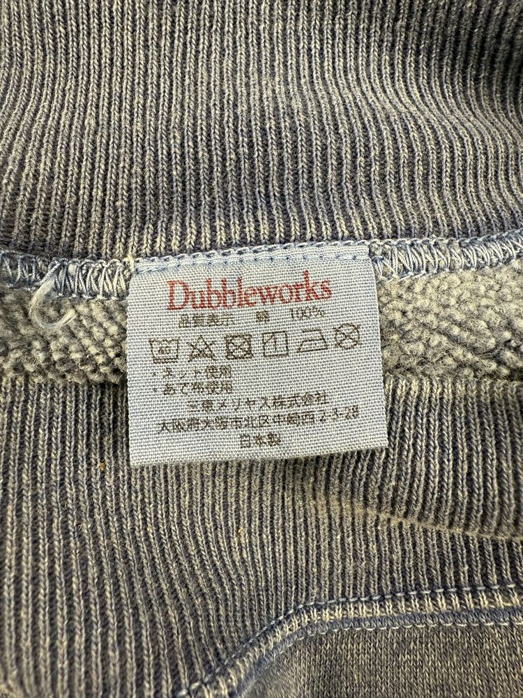 Кофта світшот вінтаж Японія Dubbleworks made in Japan