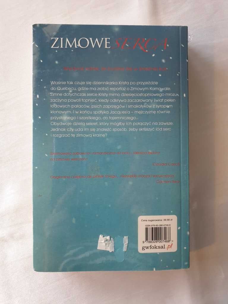 ~ ZIMOWE SERCA ~ Belinda Jones - Książka NOWA oryginalnie zafoliowana!