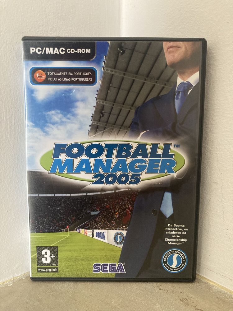 Football Manager 2005 PC Game Sega