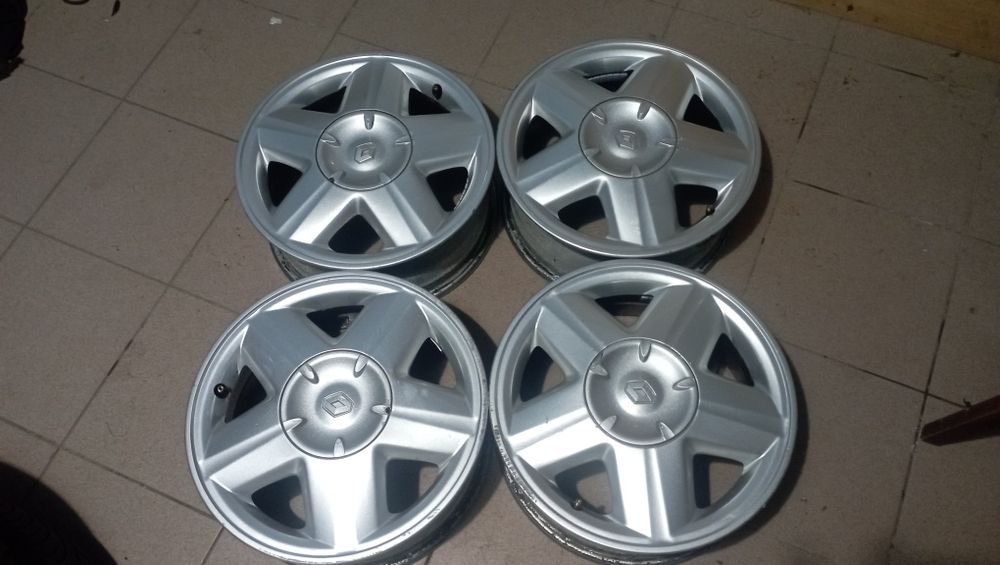 Титанові диски 4/ 100 R15 Renault Dacia Volkswagen Деоланос  Оригінал