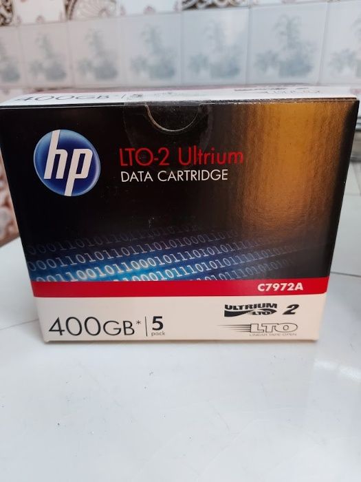 hp lto 2 ultrium Data Cartridge 400gb (Caixa com 5 unidades) novas