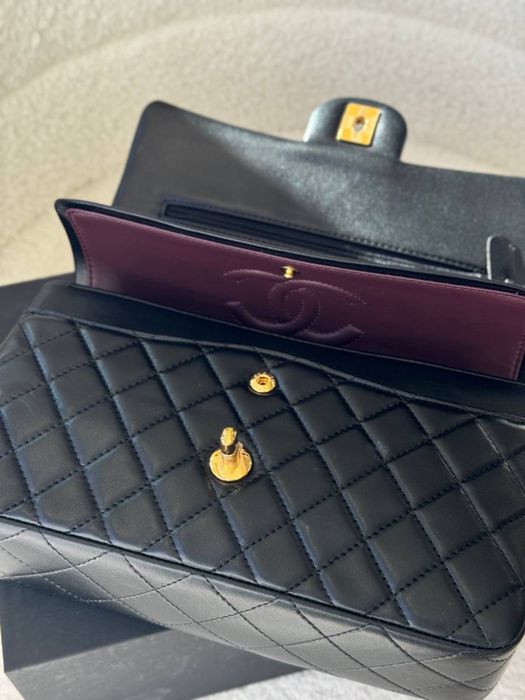 Сумка Chanel lux в коробці чорний колір