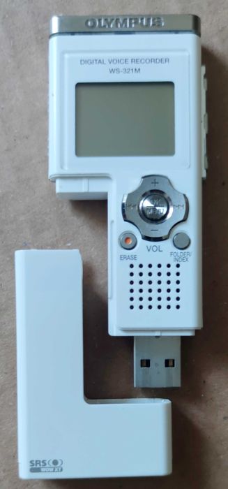 Цифровий диктофон Olympus WS-321M, з USB-портом, б/в