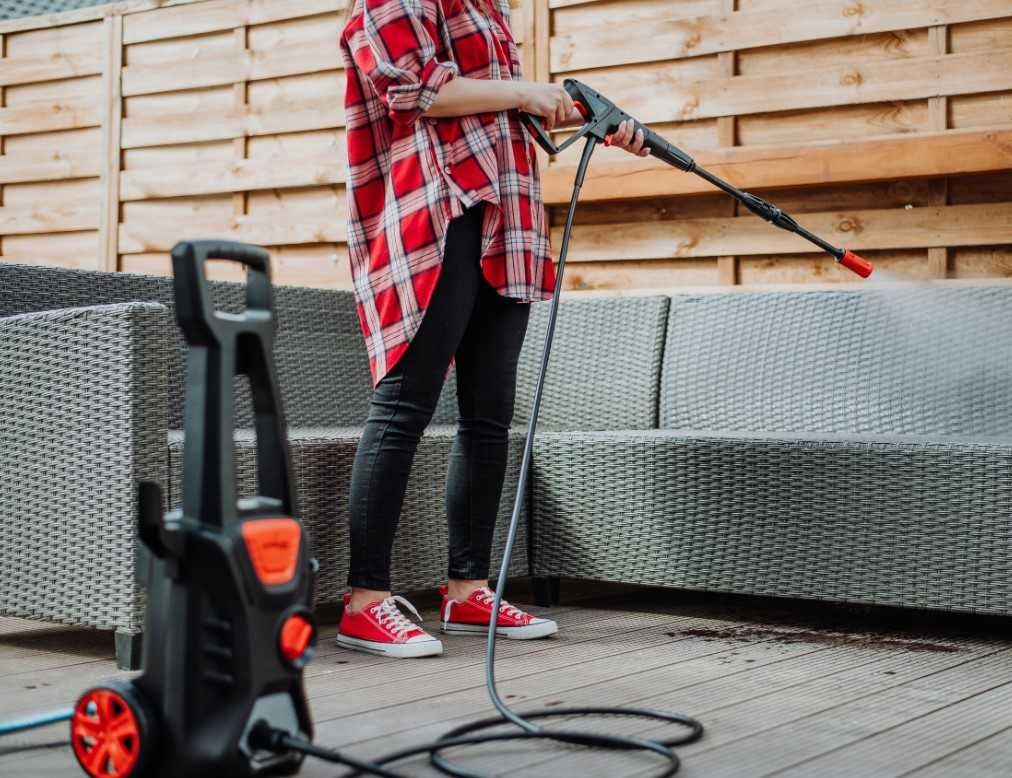 SAMOSSĄCA Mocna 130bar/230bar 1600W Myjka ciśnieniowa Lehmann Do auta