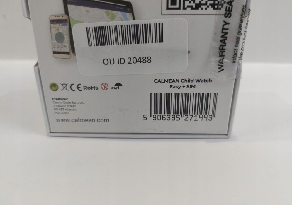 Calmean zegarek dziecięcy EASY różowy