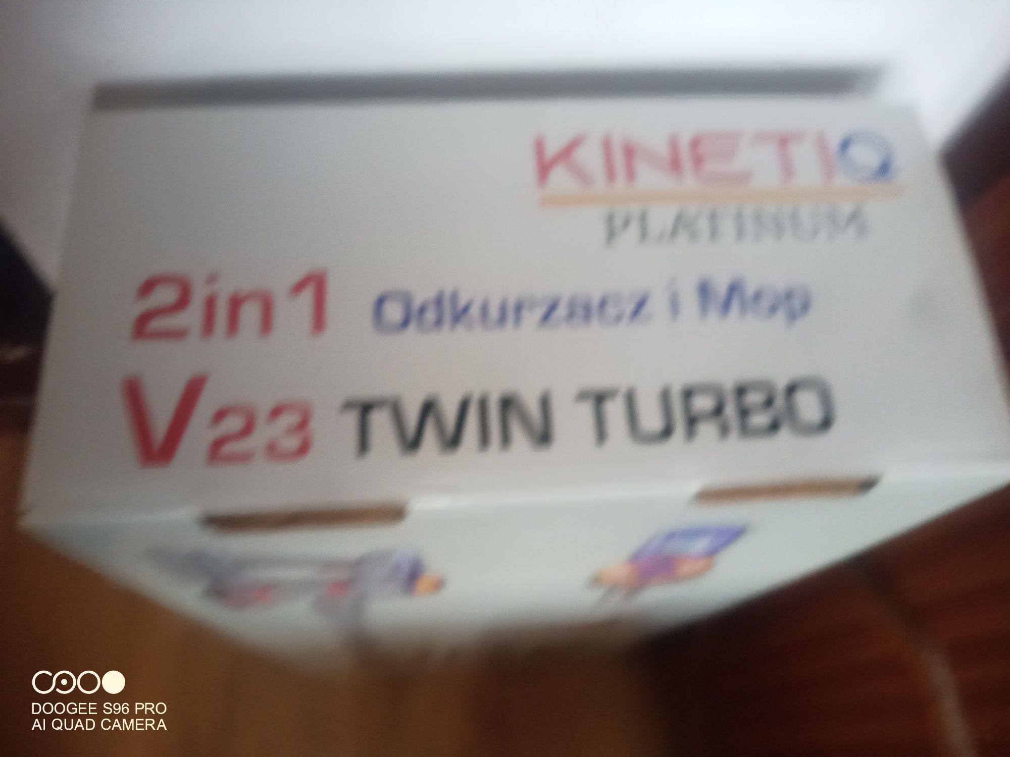 Odkurzacz bezprzewodowy z mopem