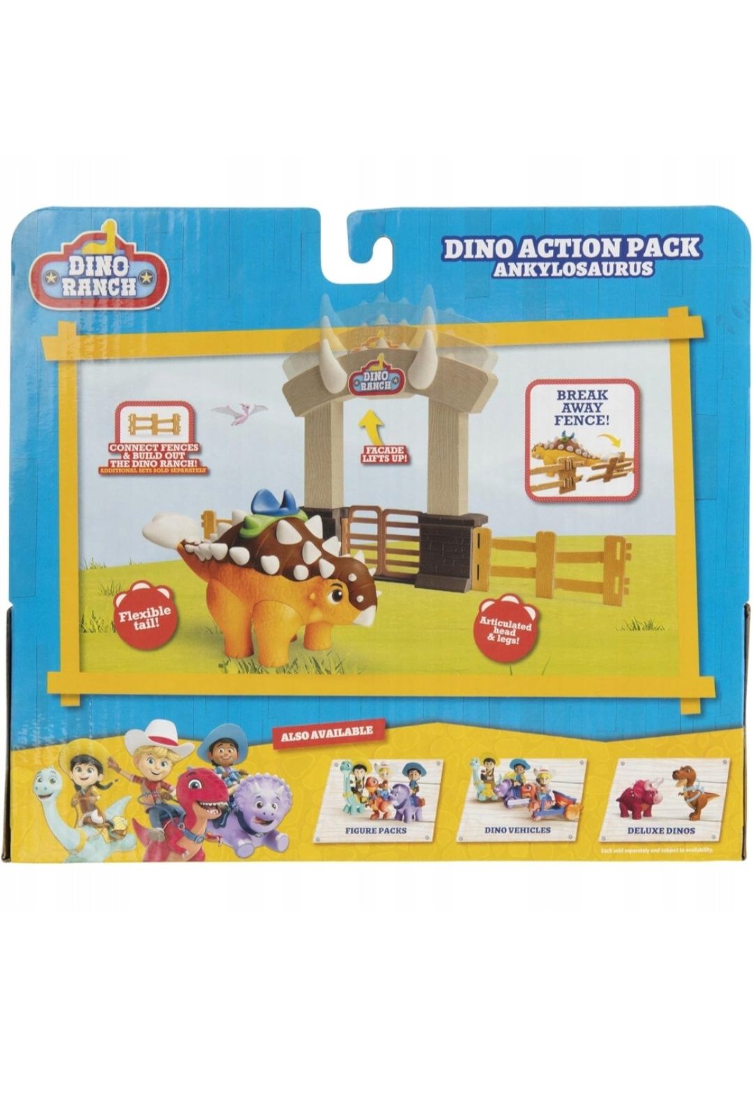 Dino Ranch з фігурками. Dino Action Pack. Іграшка ранчо динозаврів.