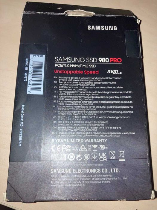 Накопители SSD NVME Samsung Evo Pro 2TB PCie 4