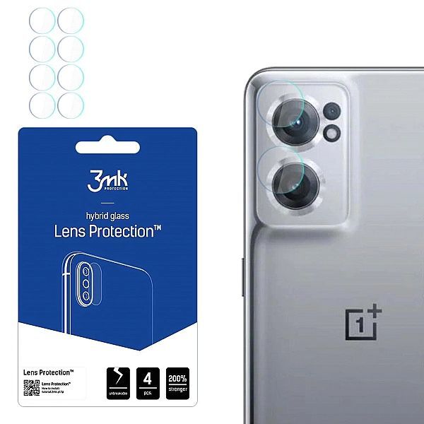 Szkło na aparat 3mk Lens Protection™ hybrydowe na OnePlus Nord Ce 2/5g