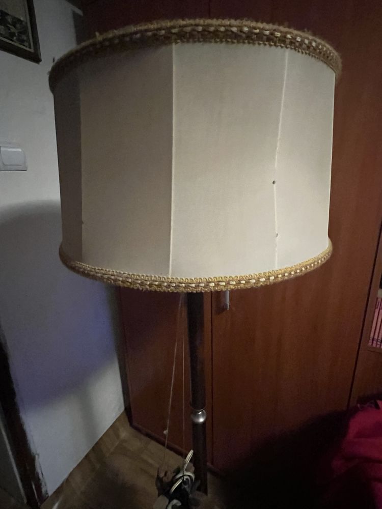 LAMPA duża stojąca PRL