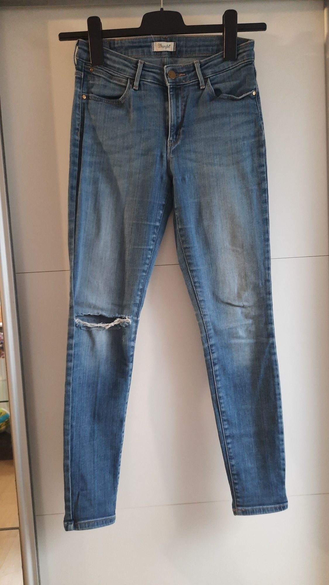 Jeansy damskie Wrangler skinny 28/32