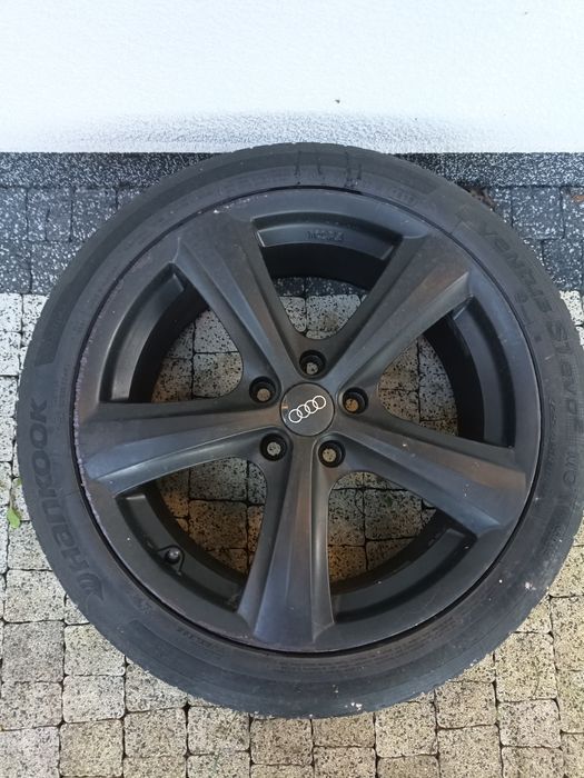 PROMOCJA! Ładne felgi aluminiowe 18" Audi VW Mercedes 5x112 czarne